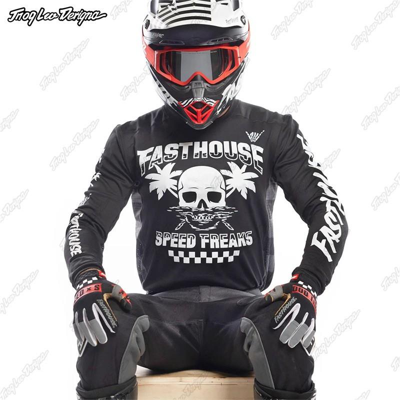 Mens Long Sleeve Cycling Jersey Mountain Bike Trail Riding Breathable Performance Wear