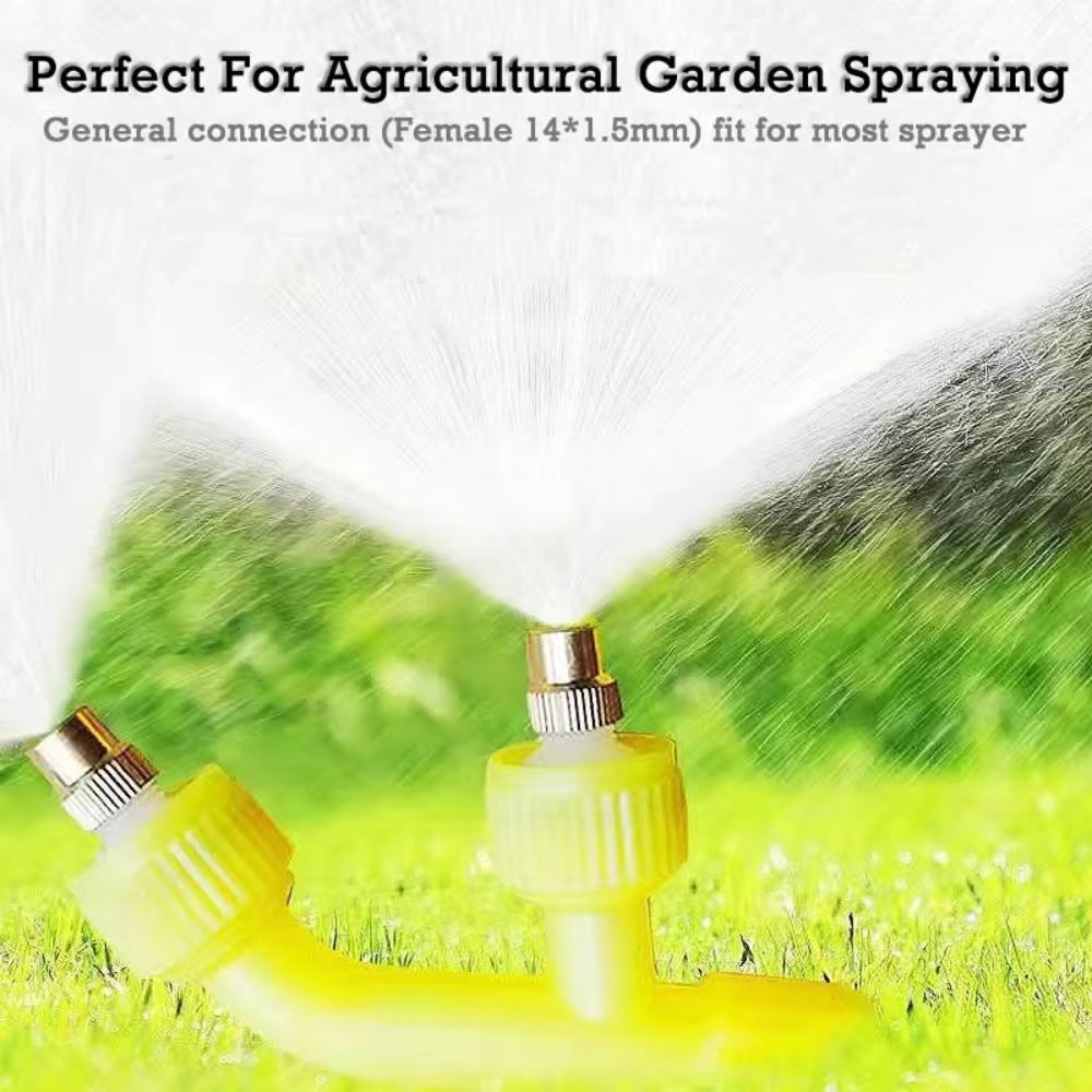 Copper Mouth Atomizing Sprayer Nozzle Multi Heads Agricultural Spray Head Garden Accessories