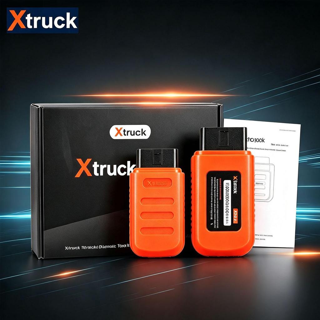 Xtruck X005 Диагностический инструмент для грузовиков Прошивка ЭБУ для SHACMAN,SINOTRUCK