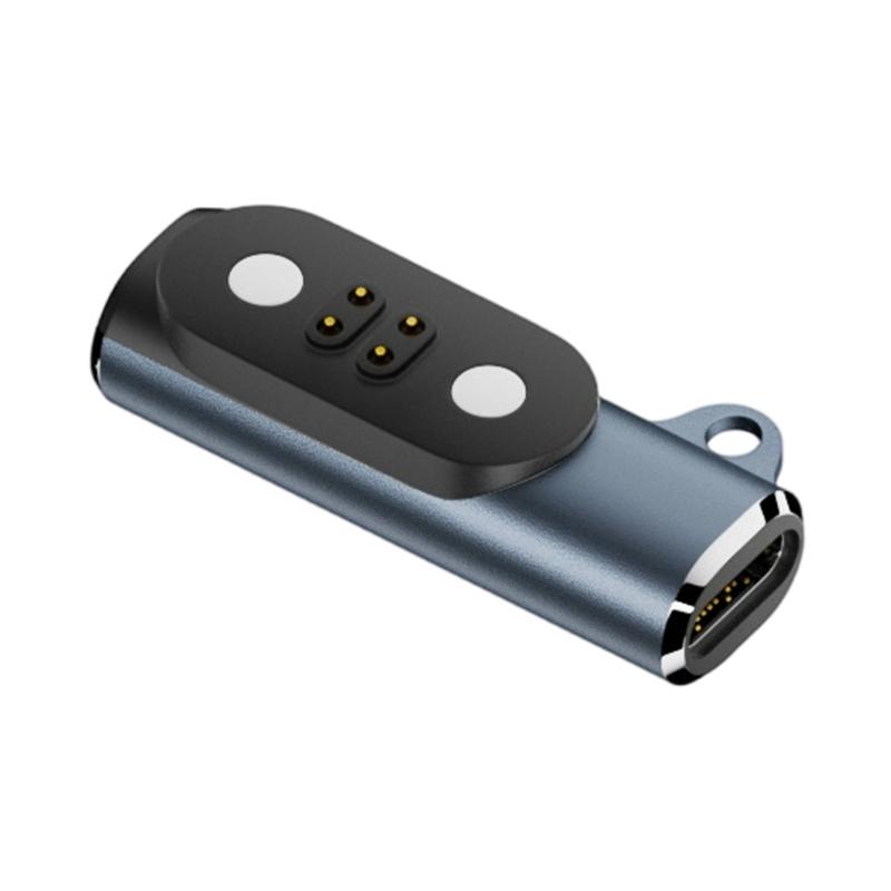 Магнитный Type-C разъем для зарядки с индикатором совместимости 4Pin 2Pin для 2 наушников с костной проводимостью