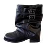 Fashion Designer Retro Women Ankle Boots 2025 Autumn New Style Cool Girl Boots Fashion Buckle Wear Resistant Women Knight Boots