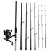 Комбинированные удочки 3,0 м/9,8 футов, фидерная удочка, катушка для ловли карпа, пресноводная рыбалка в соленой воде