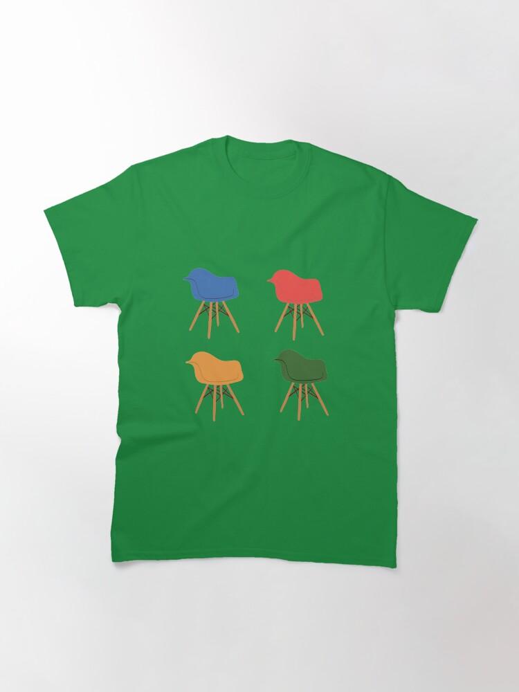 Ray Charles Mid Century Retro Eames Chair Design Classic T-Shirt