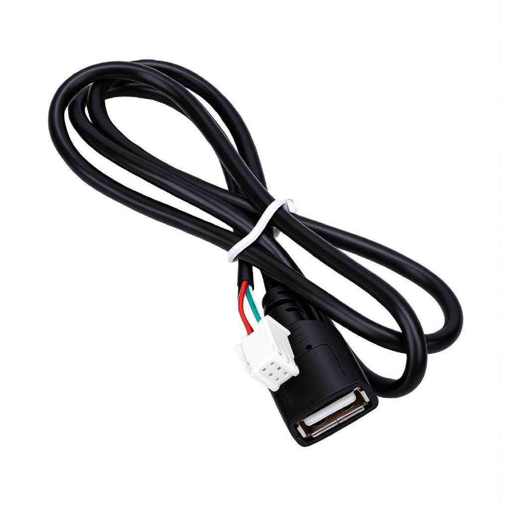 74 см Автомобильный USB-кабель-адаптер Поддержка для Android Автомагнитолы CD-ресиверы Кабель-адаптер 6-контактный