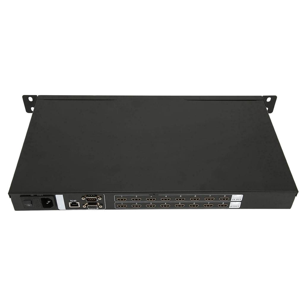 8x8 HD Мультимедийный Интерфейс Коммутатор 6.5GHz Чип Алюминиевый Сплав 8 В 8 Выходов Стойка Разветвитель