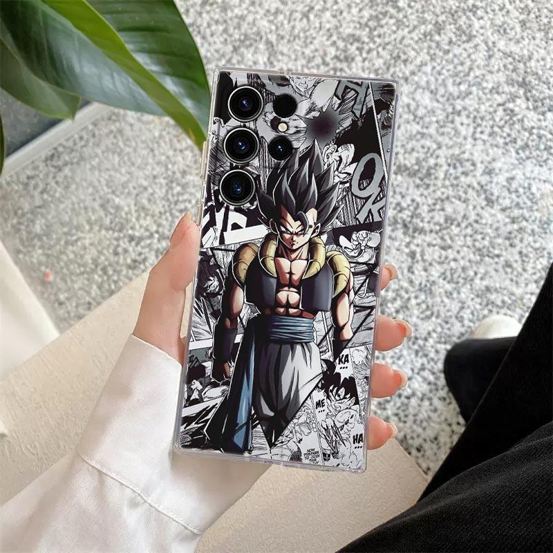 DBZ Goku Gogeta S26 Ultra Case For Samsung Galaxy S25 S26 S24 S23 Ultra S22 S20 Plus S21 FE A57 Vegeta Super Saiyans Phone Cover