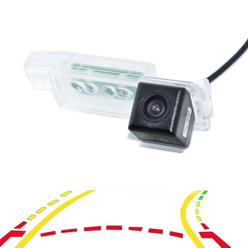 Dynamic Trajectory Tracks Car Rear View Parking Camera For VW Passat B6 Polo CC Golf 6 New Jetta