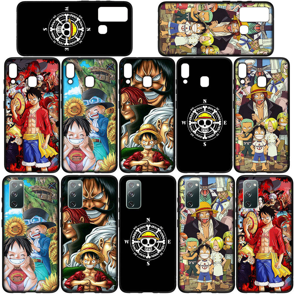 Чехол для iPhone 16 15 Xiaomi Redmi Note 14 13 12 11 Pro Max X 8 9 16e Samsung Galaxy S25 S24 S23 Moto 14C 13C OPPO Huawei One Piece Luffy Phone Case