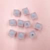 DIY акриловые квадратные свободные бусины, материалы ручной работы, 10 мм, ювелирные аксессуары, матовый браслет-цепочка для мобильного телефона, 10 шт., модные бусины