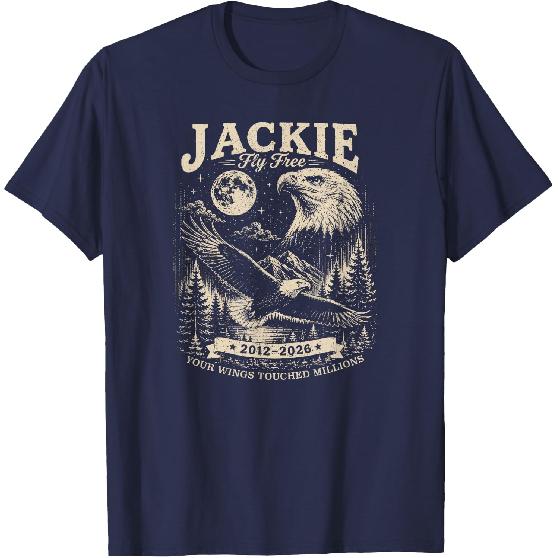 Jackie and Shadow Big Bear Lake Bald Eagle Memorial Tribute T-Shirt