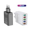 5-портовое USB-зарядное устройство для европейских и американских мобильных телефонов - 5В3А Многопортовая зарядная головка