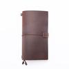 Vintage A5 Custom Diary Top Grade Cowhide Journal Notebook Handmade Loose-leaf Booklet Sewing Binding Genuine Leather Head Layer