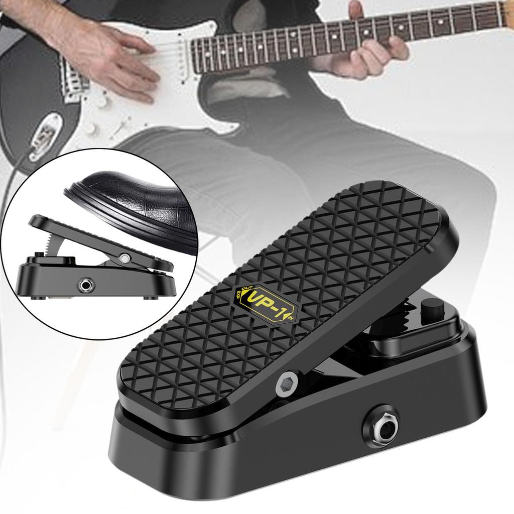 P Prettyia [Новинка 2025] Универсальная педаль экспрессии, Внешняя педаль, Педаль расширения, Бесшумная, Компактный дизайн, Легкая, Компактная, Громкость