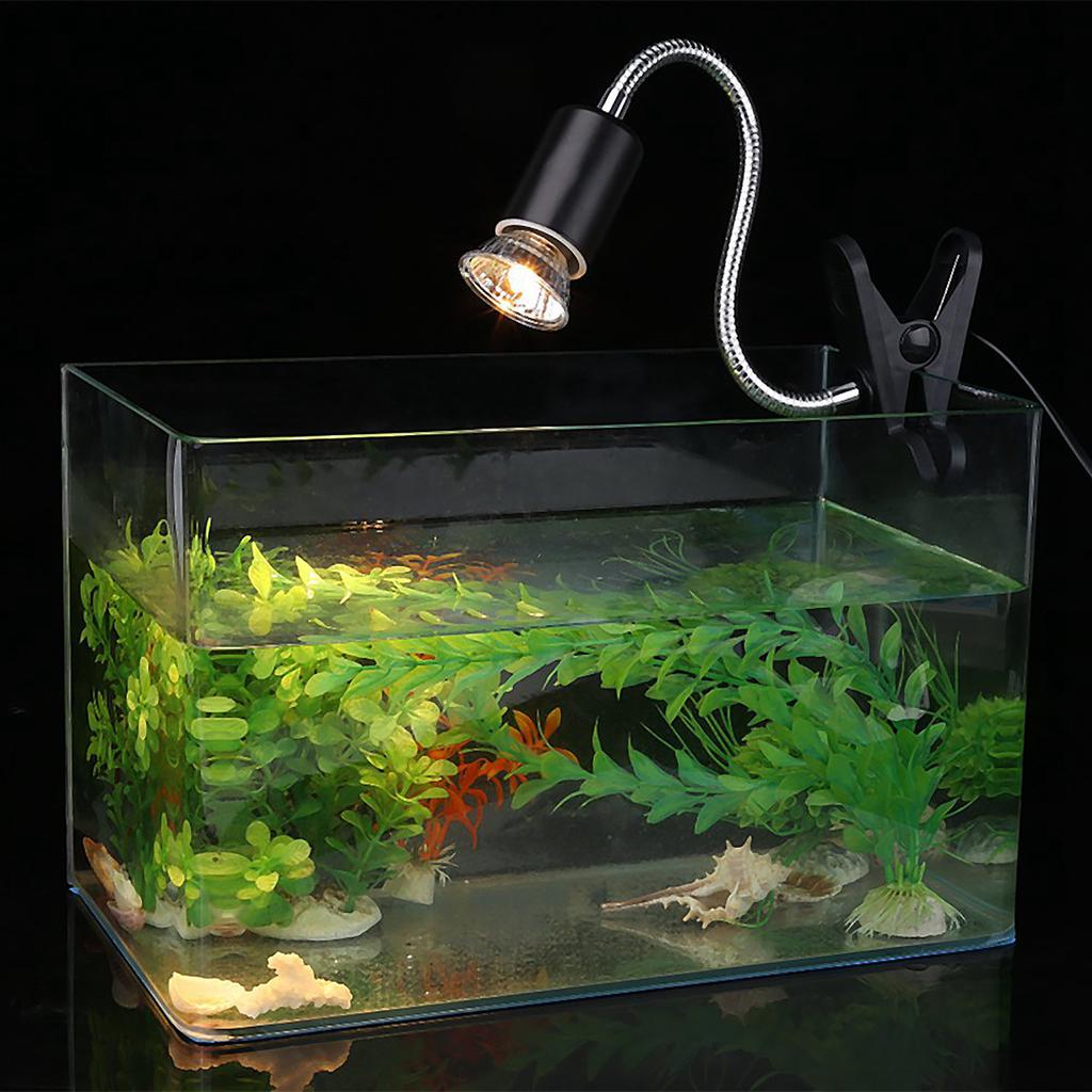 Reptile Heat Lamp, 75W 360 Rotatable Basking Light, Aquarium Heating Lamp for , , Snake