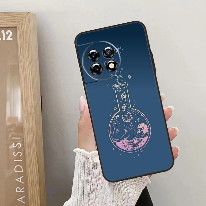 Biology and Chemistry Case For OnePlus 11 12 9 10 Pro 9R 10R 10T 12R OnePlus Nord N30 N20 N10 CE 4 2 3 Lite Cover
