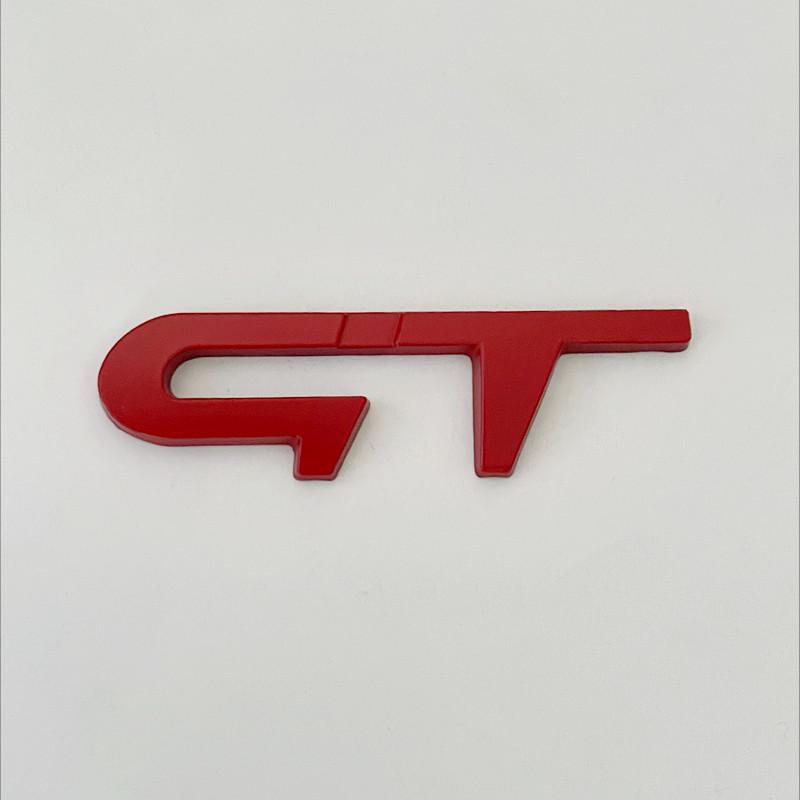 3D Metal GT Sport Logo Car Rear Trunk Emblem Badge Sticker For Renault Logan Clio Megane Kangoo 1 2 3 4 Captur Espace Twingo R444