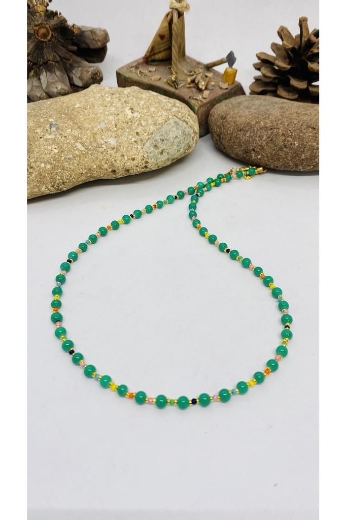 Подарок на день рождения, этническое подлинное хиппи, богемное модное ювелирное ожерелье ручной работы