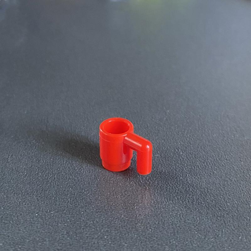 Совместимо со строительным блоком 3899, собранным из мелких частиц, строительным блоком, стаканом для воды, пивным стаканом, кофейным стаканом, аксессуарами для домашнего обихода