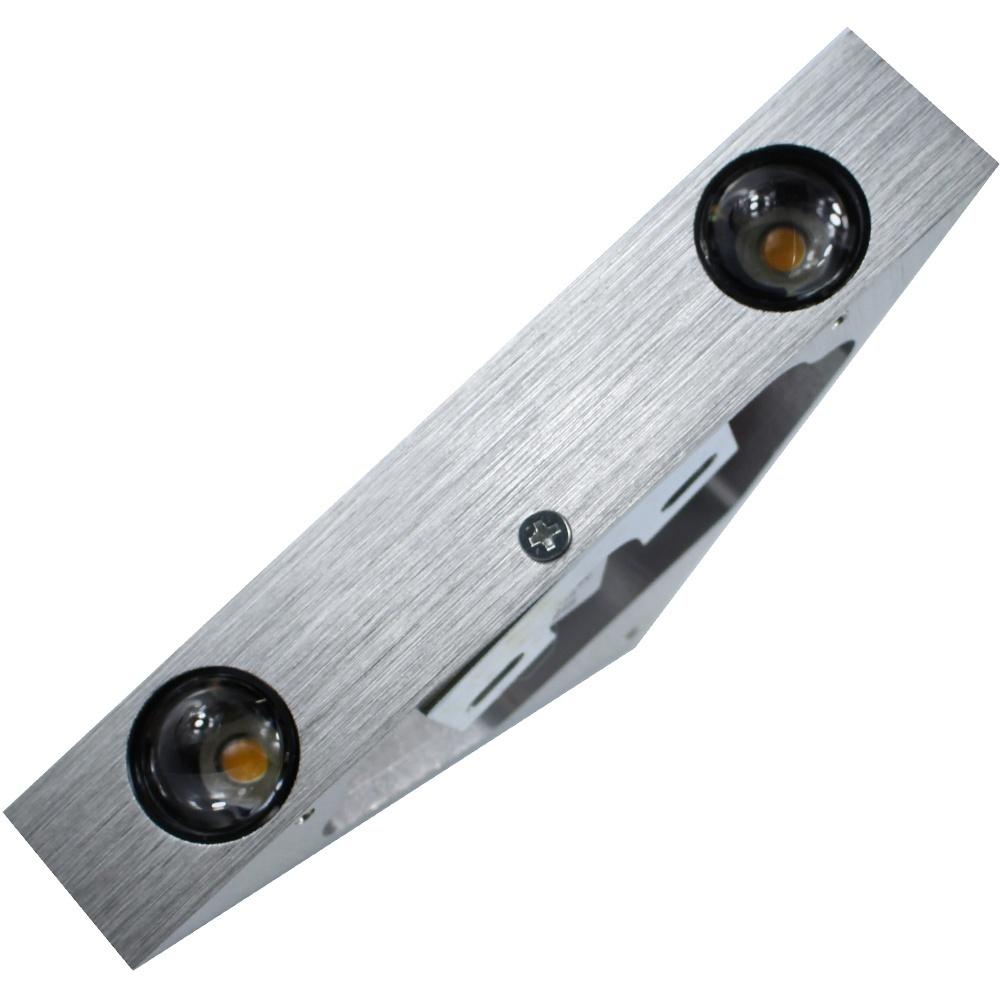 3 Вт Алюминиевый Треугольный светодиодный настенный светильник AC85-265V светодиод высокой мощности Современное домашнее освещение свет для внутренней и наружной декорации