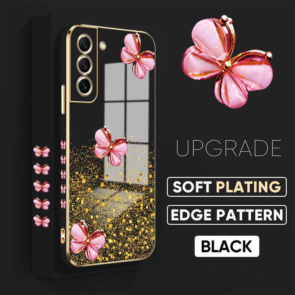 Красочные печатные узоры с квадратным краем корпуса с покрытием корпуса телефона Роскошное покрытие Мягкий чехол для телефона для iPhone Motorola Moto OnePlus Samsung