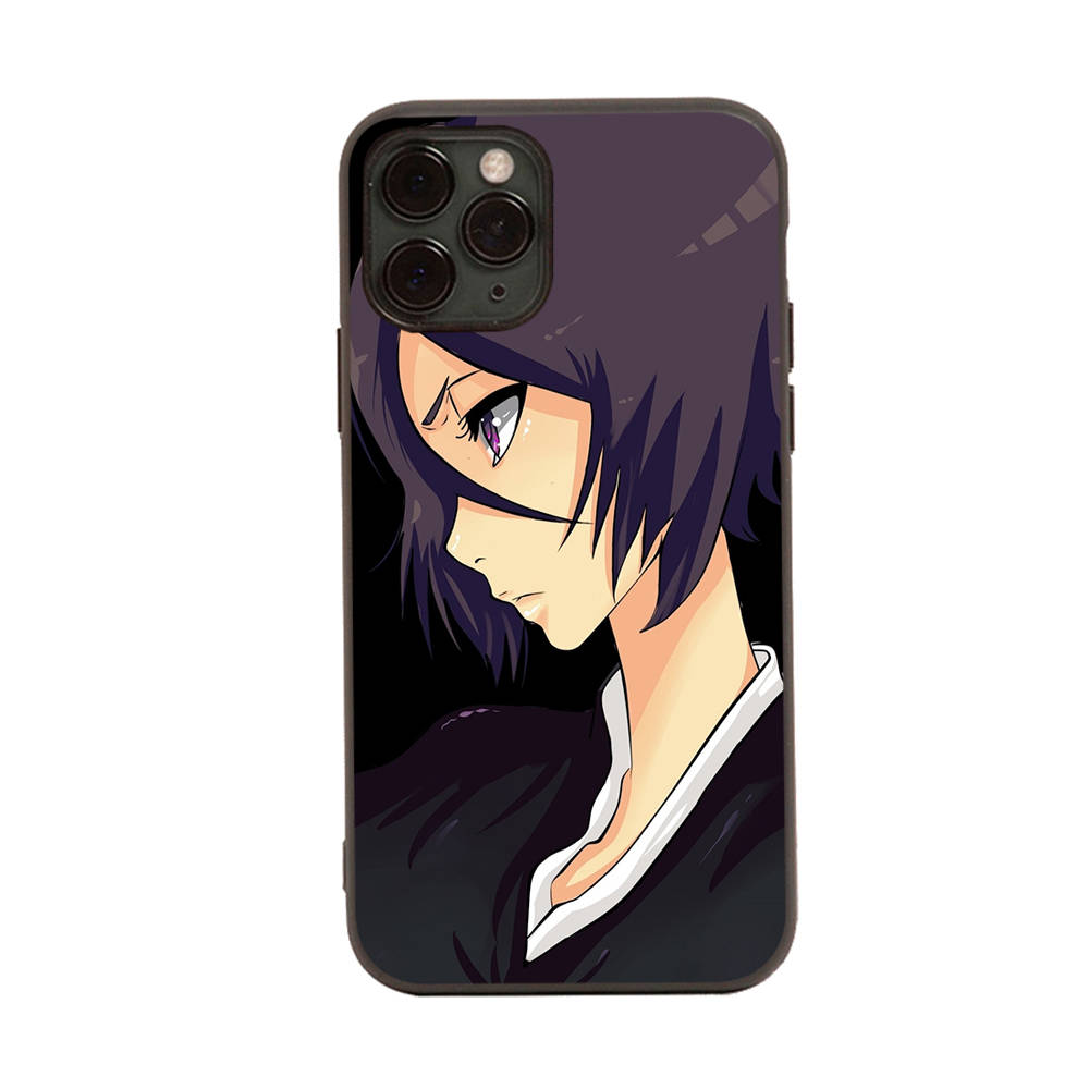 Чехол для iPhone 16 15 Plus 14 13 12 11 Pro 8 7 6S 6 SE 5S X XR XS Max Realme C30 C33 C31 9I Black Sofe Cover WI56 Anime Bleach