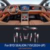 Для BYD SEALION 07 EV 2024-Настоящее время Автомобильная Центральная Консоль Прозрачная TPU Защитная Пленка Антицарапина Ремонтирующая Пленка Аксессуары