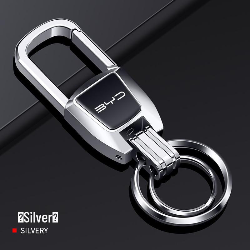 Подвеска-брелок из цинкового сплава для BYD Seagull, Song Plus/Pro, Han, Dolphin, Qin Брелки для ключей автомобиля