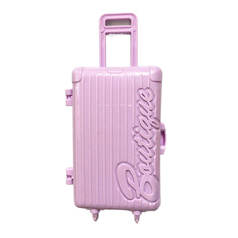 Чемодан для кукол, аксессуаров, покупок, путешествий, хранения, одежды, обуви, аксессуаров, игрушек, выдвижной ящик 13,6 г