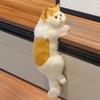 Милые Симуляторы Кошек Плюшевые Куклы Украшения Фигурка Домашний Настольный ТВ Подвесная Игрушка Декор Автомобиля Мягкие Игрушки Скульптуры
