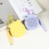 DIY Magnetic Drawing Board Keyring Kitten Cartoon Cat Pendant Mini Funny Keychain  Party Toy