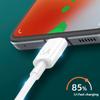 Супер быстрый кабель USB Type C 6A 66 Вт для Huawei Mate 40 50 Xiaomi 11 10 Pro OPPO R17, кабель для быстрой зарядки USB C, кабель для зарядного устройства, шнур для передачи данных