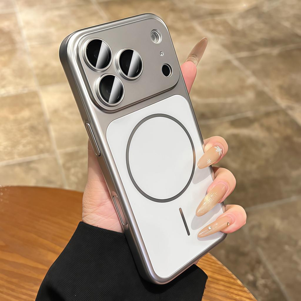 Применимо ко второму поколению чехла для мобильного телефона iphone18Pro, гальваническое покрытие, магнитное всасывание, apple 16pro, ультратонкий жесткий ПК-чехол, защитный чехол