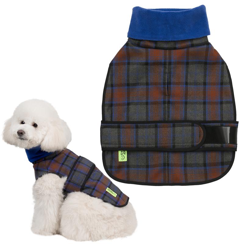 Stylish Water Repellent Warm Cosy Puppy Dog Apparel Warm Large Fluffy Stretch Dog Clothes Jumpers Vest Coat
