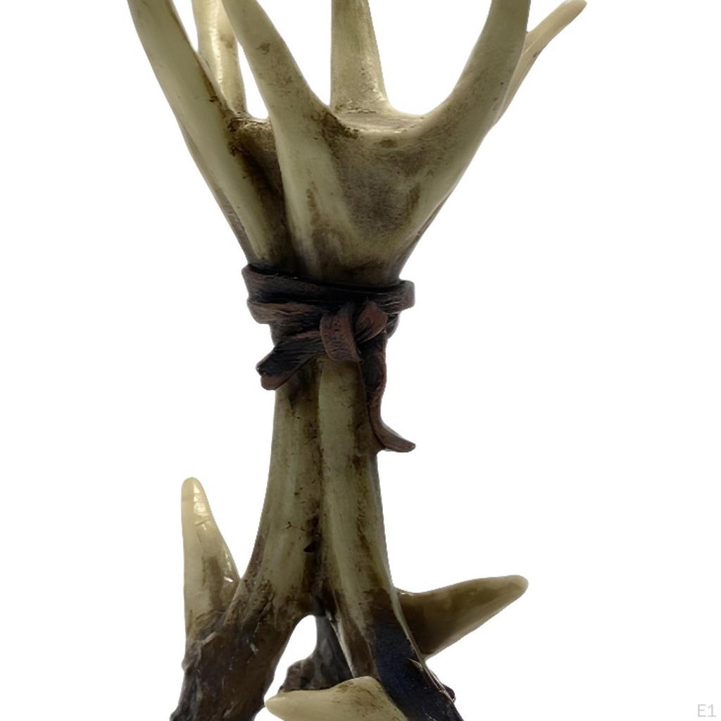 Deer Antler Candle Holder,Candleholder Centerpiece Retro Crafts,Decorative Stand for Table