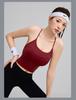 Fitness bra with stable strength, shock resistance, no running cup, skin friendly, and no constraints