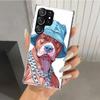 Pit Bull Pet Dog Pitbull Phone Case for Samsung Galaxy S26 S24 S23 Ultra S25 Edge S22 S21 Plus S20 FE + Soft Print Shell Funda G