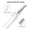 Steel Oral Cleaner Ear  Wax Removal Ear Cleaning Clip Ear Care Tools Ear Tweezer Nail Clip