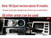 13-17 Haval H6 Sport Carbon Fiber Console & Gear Shift Stickers