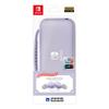 Licensed Slim Hard Pouch Plus for Nintendo Cassis Purple with both OLED and LCD [Nintendo Product] Switch™, [Compatible models]