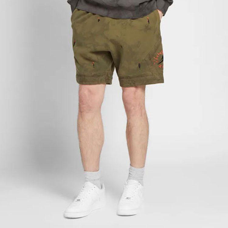 Шорты Travis Scott Jordan из стираной замши CN3425-222