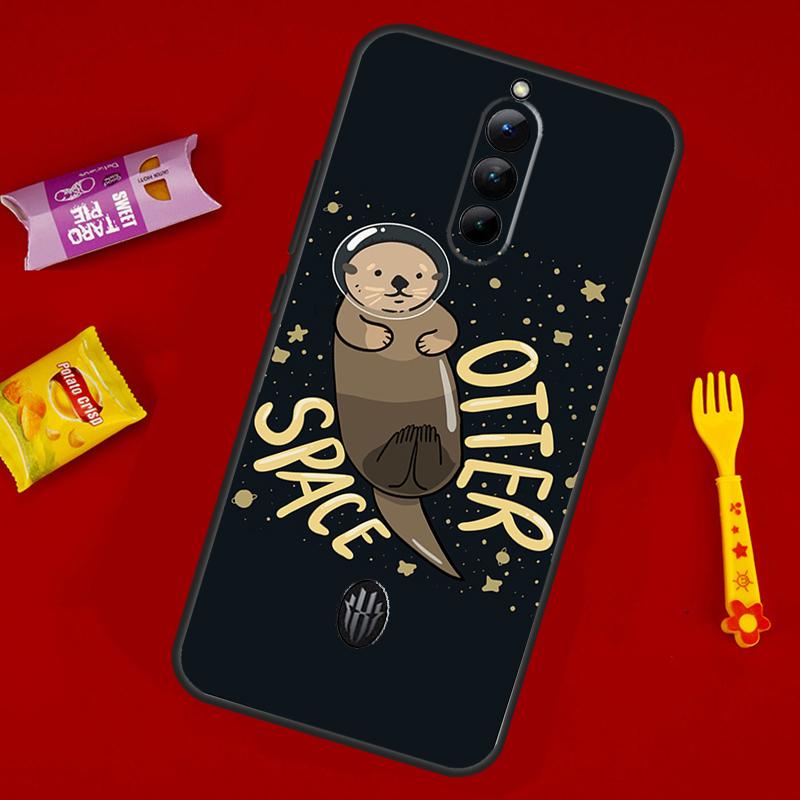 Cute cartoon otter Phone Case For ZTE Nubia Red Magic 10 Air 6 7 6S 7S 8S 9S 10S Pro 8 9 10 11 Pro Plus Cover