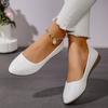 Fashion Women Flats 2024 New Pointed Toe Comfortable Loafers Shoes Woman Shallow Round Tow Spring Autumn Ballet Flat Shoes for Women