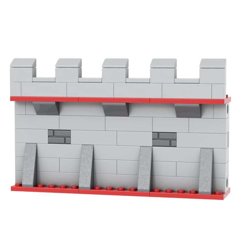 Walls Medieval Middle Age Building Blocks Toy Collection Kids Assembly Classic Brick Souvenir Decoration Horse Shed