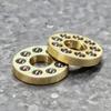 2pcs CNC H62 Brass Frame Ceramic Ball Material 7.8x7.2x4.2mm Diameter Fold Knife Replacement  Diy Tool Part Cage Bearings Washers