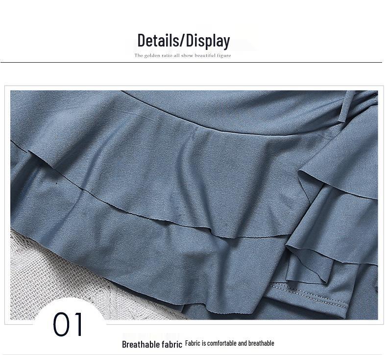 Women's Sweet Split Skirt Swimsuit - Slimming, Sexy, and Conservative Super Fairy Style for Summer & Hot Springs