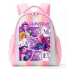 K-Pop Anime Demon & Witch Hunter Student Rainbow Backpack (HUNTR/X)