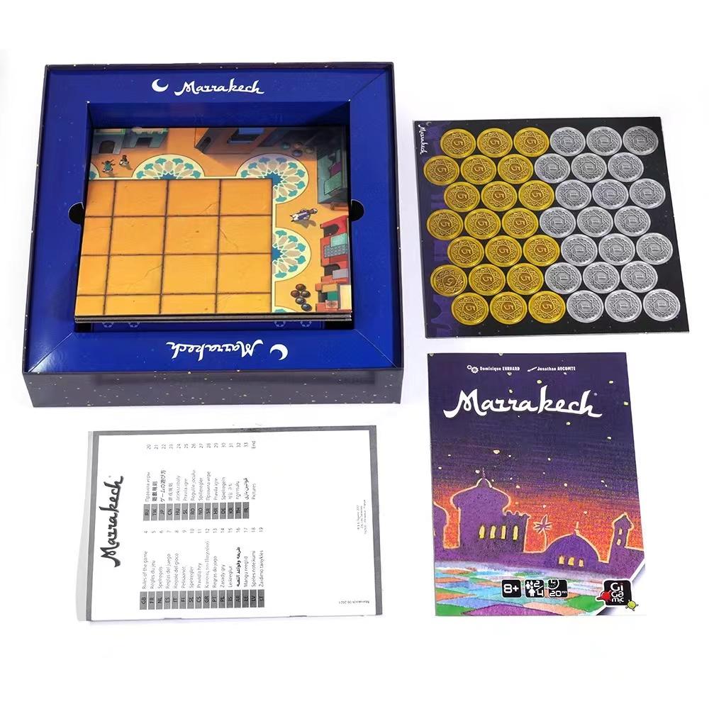 Стратегическая игра Марракеш для семей, вечеринок, карточные настольные игры