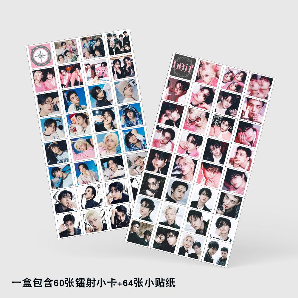 124 шт. STRAYKIDS LOMO Карточка Лазерная Карточка SKZOO Новая Специальная DOIT Периферийная Флеш-Карточка Стикер Stray Children LOMO Карточка