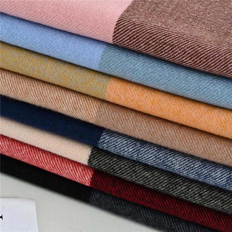 Лидер продаж, женский шарф из пашмины, однотонный зимний кашемировый шарф, женские длинные шарфы, палантины для женщин