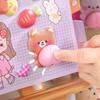 Сквиши-попа 3D Наклейки Милый Мультяшный Медведь Кролик Сжималка Игрушка-антистресс Для Скрапбукинга Журнала Чехла Телефона DIY Декор